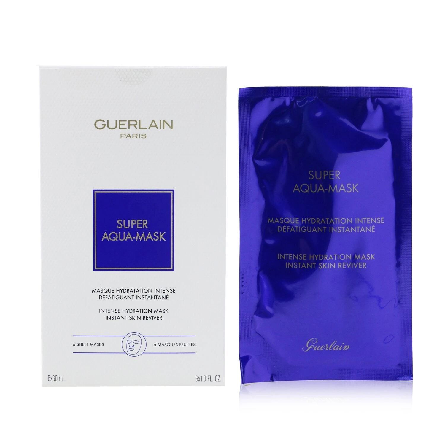 Guerlain Super Aqua-Mask (Sheet Mask) 6pcs 2 Guerlain Super Aqua-Mask (Sheet Mask) 6pcs - Image 2