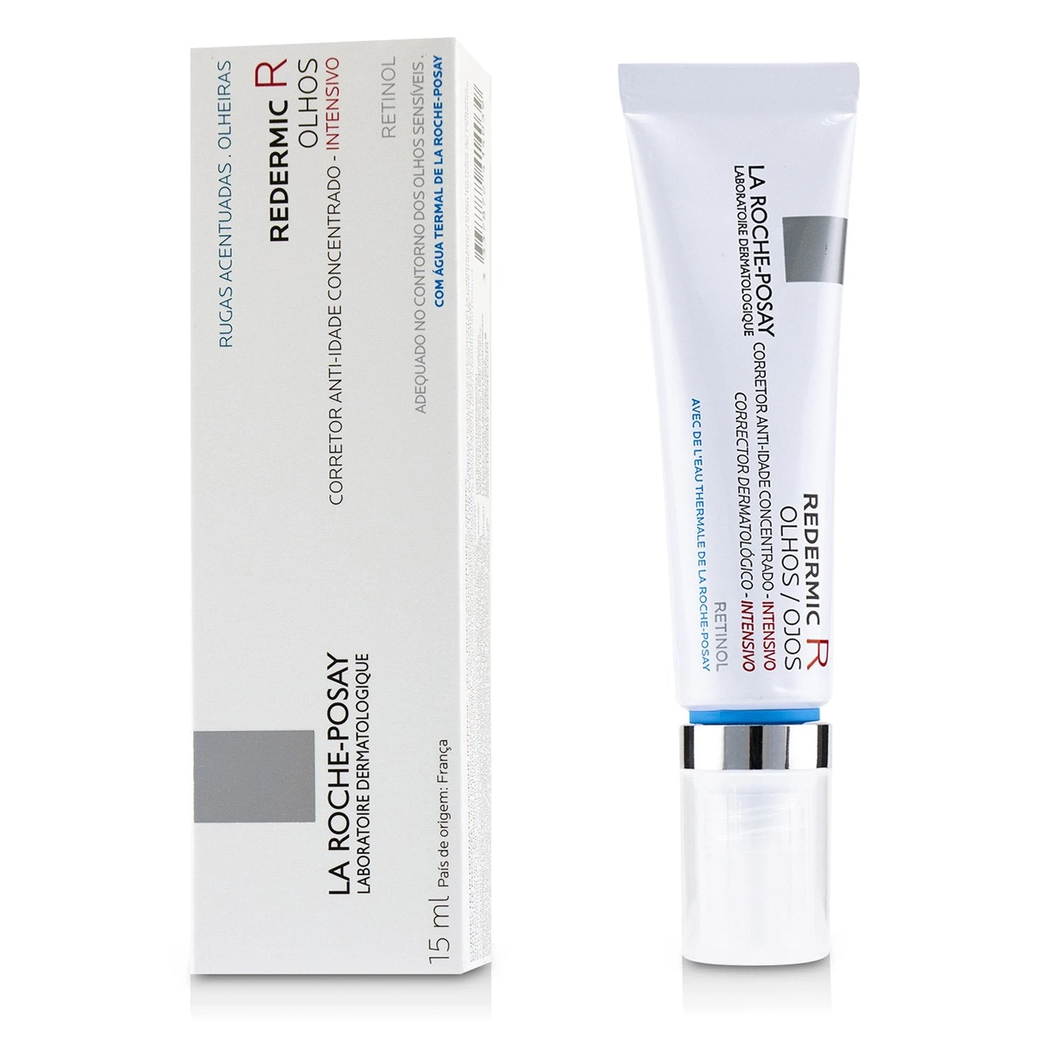 LA ROCHE-POSAY La Roche Posay Redermic R Eyes Dermatological Anti-Aging Eye Corrector (Intensive) 15ml/0.5oz 2 LA ROCHE-POSAY La Roche Posay Redermic R Eyes Dermatological Anti-Aging Eye Corrector (Intensive) 15ml/0.5oz - Image 2