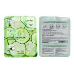 3W Clinic Mask Sheet - Fresh Cucumber 10pcs -Shisei Treatment Shop 17937443501 2