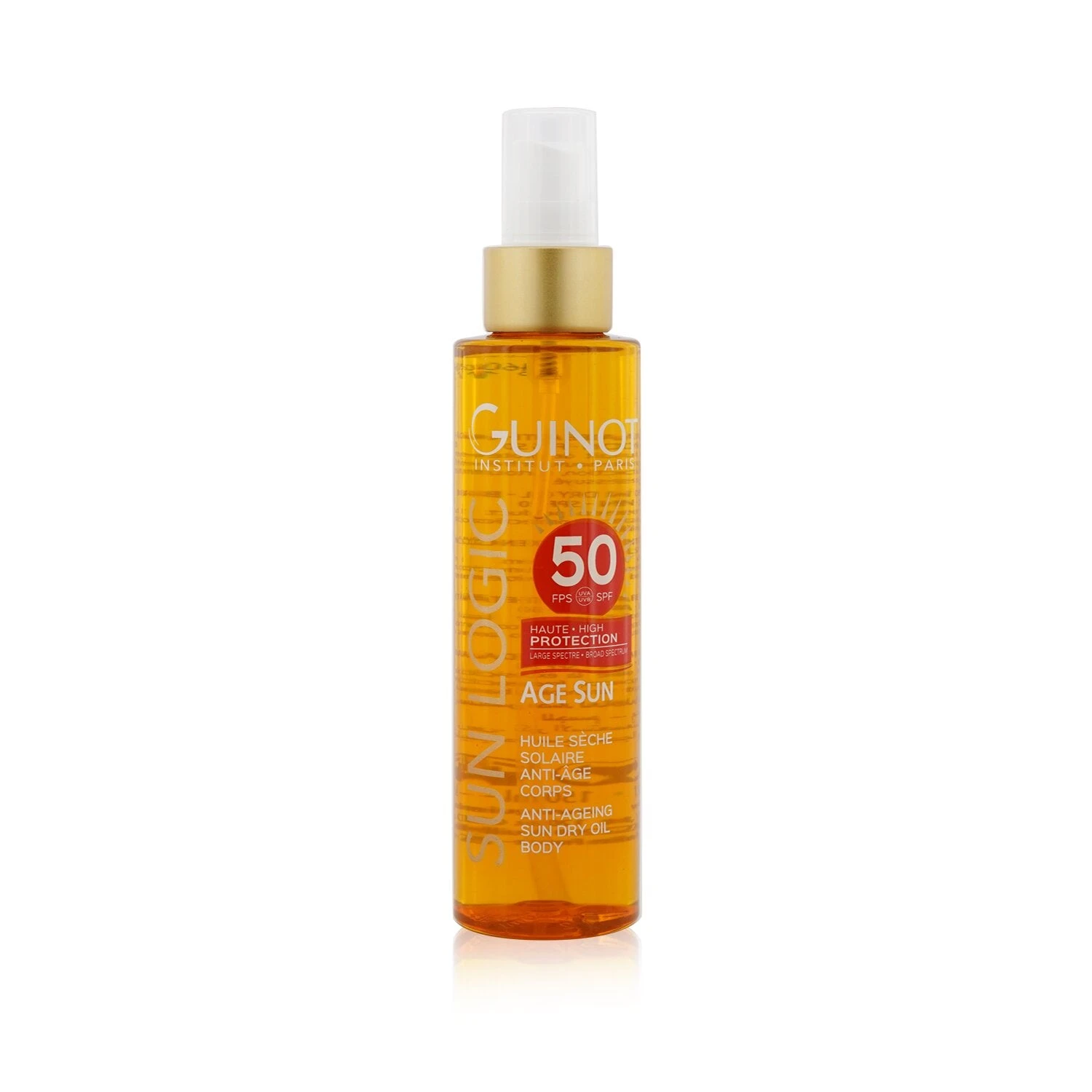 Guinot Sun Logic Age Sun Anti-Ageing Sun Dry Oil For Body SPF 50 150ml/5.07oz 1 Guinot Sun Logic Age Sun Anti-Ageing Sun Dry Oil For Body SPF 50 150ml/5.07oz