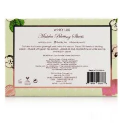 Winky Lux Matcha Blotting Sheets 100sheets -Shisei Treatment Shop 24050678609 2