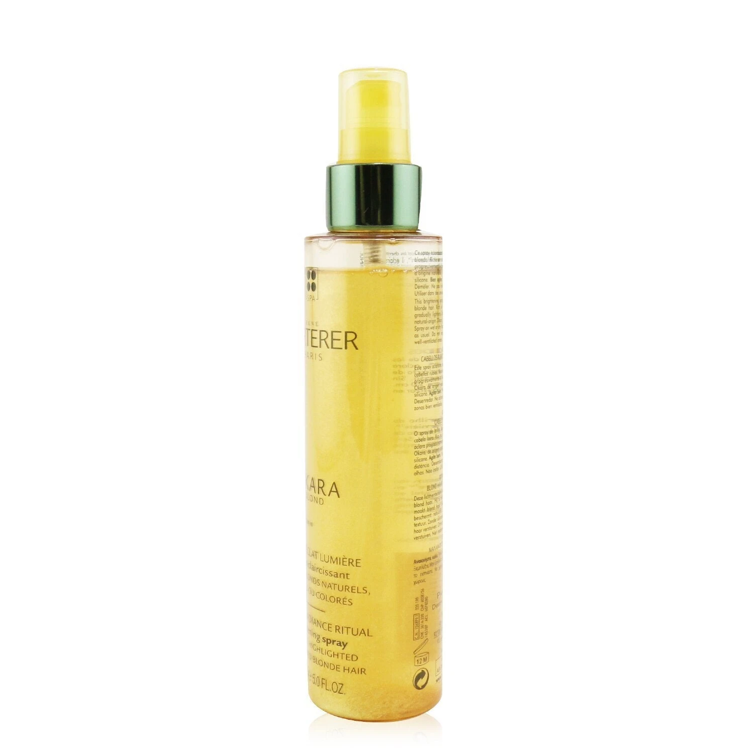 René Furterer Rene Furterer Okara Blond Blonde Radiance Ritual Brightening Spray (Natural, Highlighted Or Colored Blonde Hair) 150ml/5oz 2 René Furterer Rene Furterer Okara Blond Blonde Radiance Ritual Brightening Spray (Natural, Highlighted Or Colored Blonde Hair) 150ml/5oz - Image 2