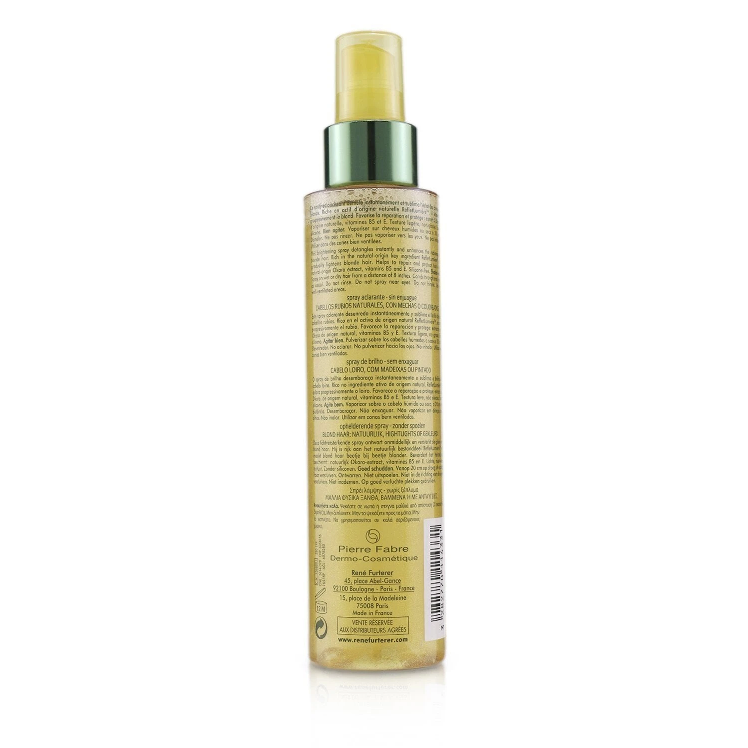 René Furterer Rene Furterer Okara Blond Blonde Radiance Ritual Brightening Spray (Natural, Highlighted Or Colored Blonde Hair) 150ml/5oz 3 René Furterer Rene Furterer Okara Blond Blonde Radiance Ritual Brightening Spray (Natural, Highlighted Or Colored Blonde Hair) 150ml/5oz - Image 3