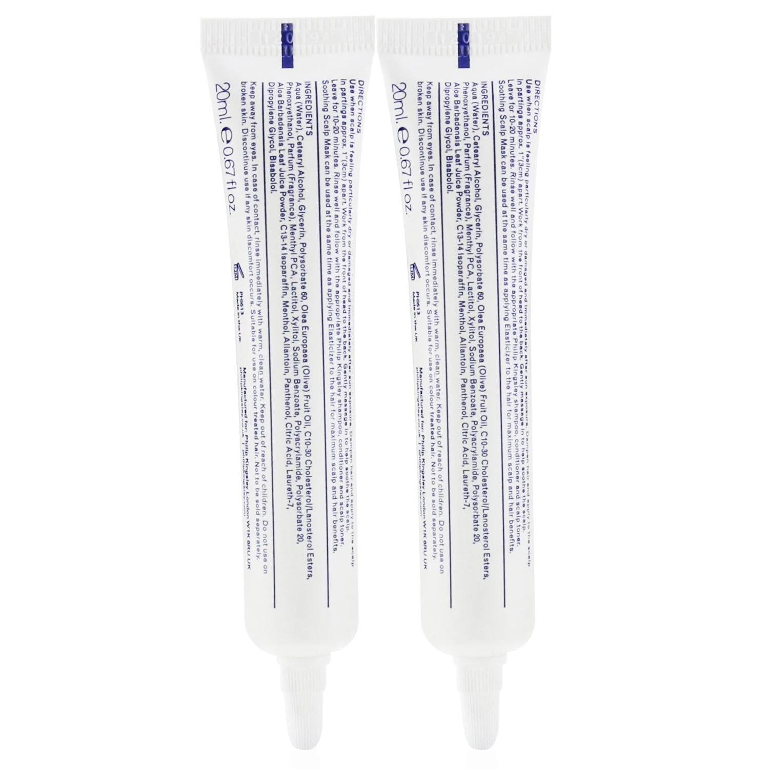 Philip Kingsley Trichotherapy Soothing Scalp Mask 2x20ml/0.67oz 3 Philip Kingsley Trichotherapy Soothing Scalp Mask 2x20ml/0.67oz - Image 3