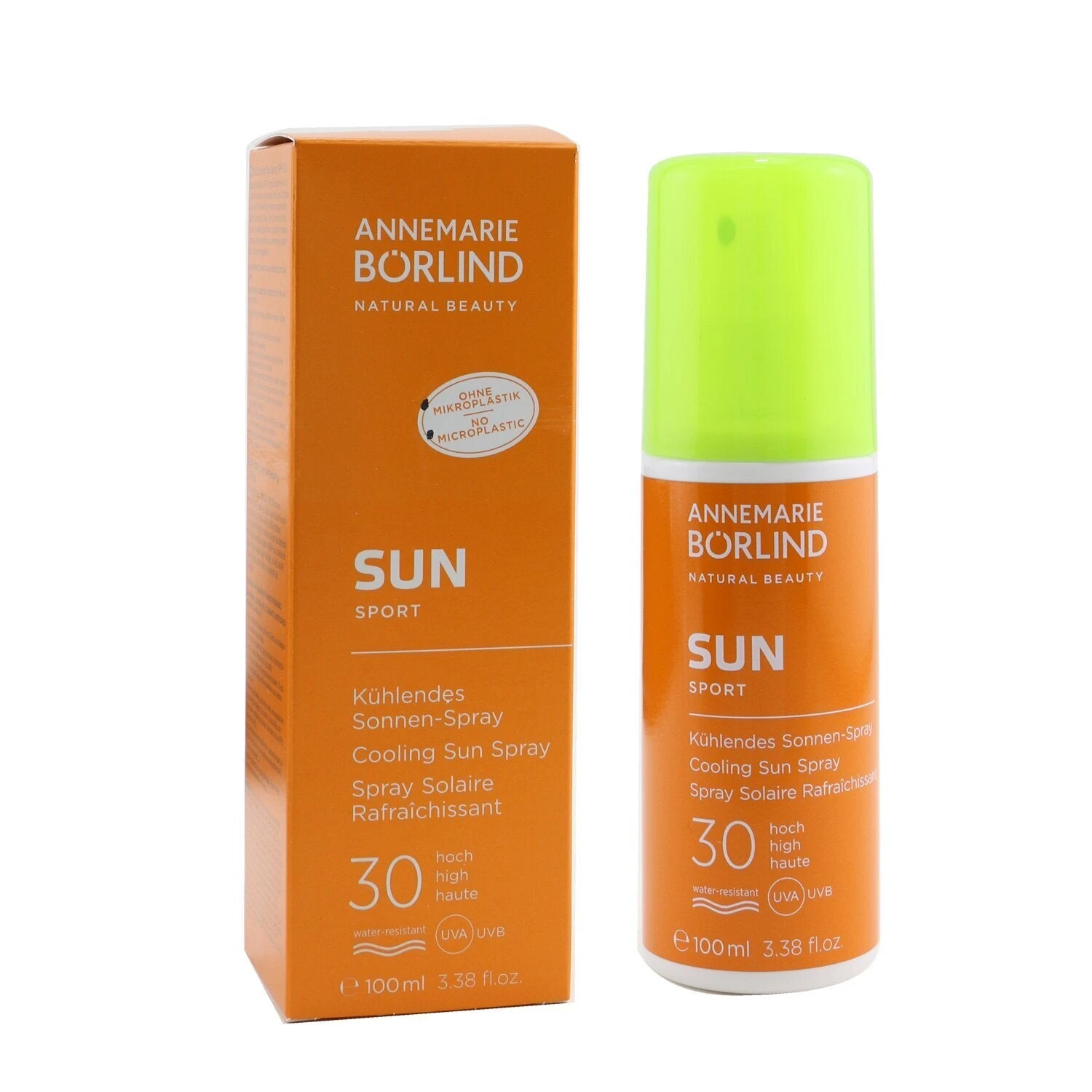 Annemarie Borlind Sun Sport Cooling Sun Spray SPF 30 100ml/3.38oz 2 Annemarie Borlind Sun Sport Cooling Sun Spray SPF 30 100ml/3.38oz - Image 2