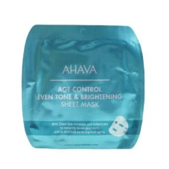 Ahava Age Control Even Tone & Brightening Sheet Mask 1sheet