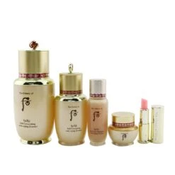 Whoo (The History Of Whoo) Bichup Special Set: Bichup Self-Generating Anti-Aging Essence (50ml+20ml) + Ja Yoon Cream 8ml + First Care Moisture Anti-Aging Essence 15ml + Glow Lip Balm SPF 10 5pcs -Shisei Treatment Shop 26638251314 2