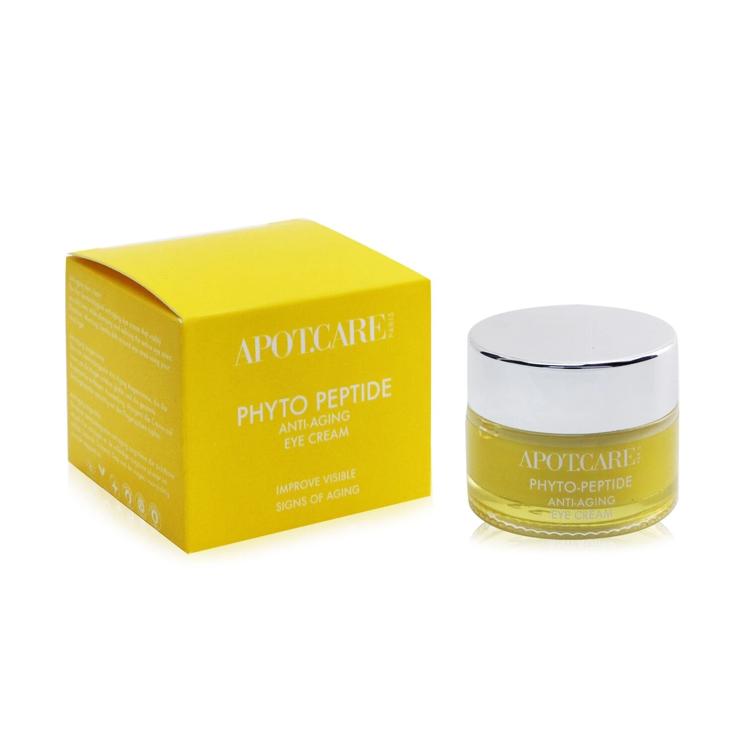 Apot.Care PHYTO PEPTIDE Anti-Aging Eye Cream (Exp. Date: 04/2022) 15ml/0.5oz 2 Apot.Care PHYTO PEPTIDE Anti-Aging Eye Cream (Exp. Date: 04/2022) 15ml/0.5oz - Image 2