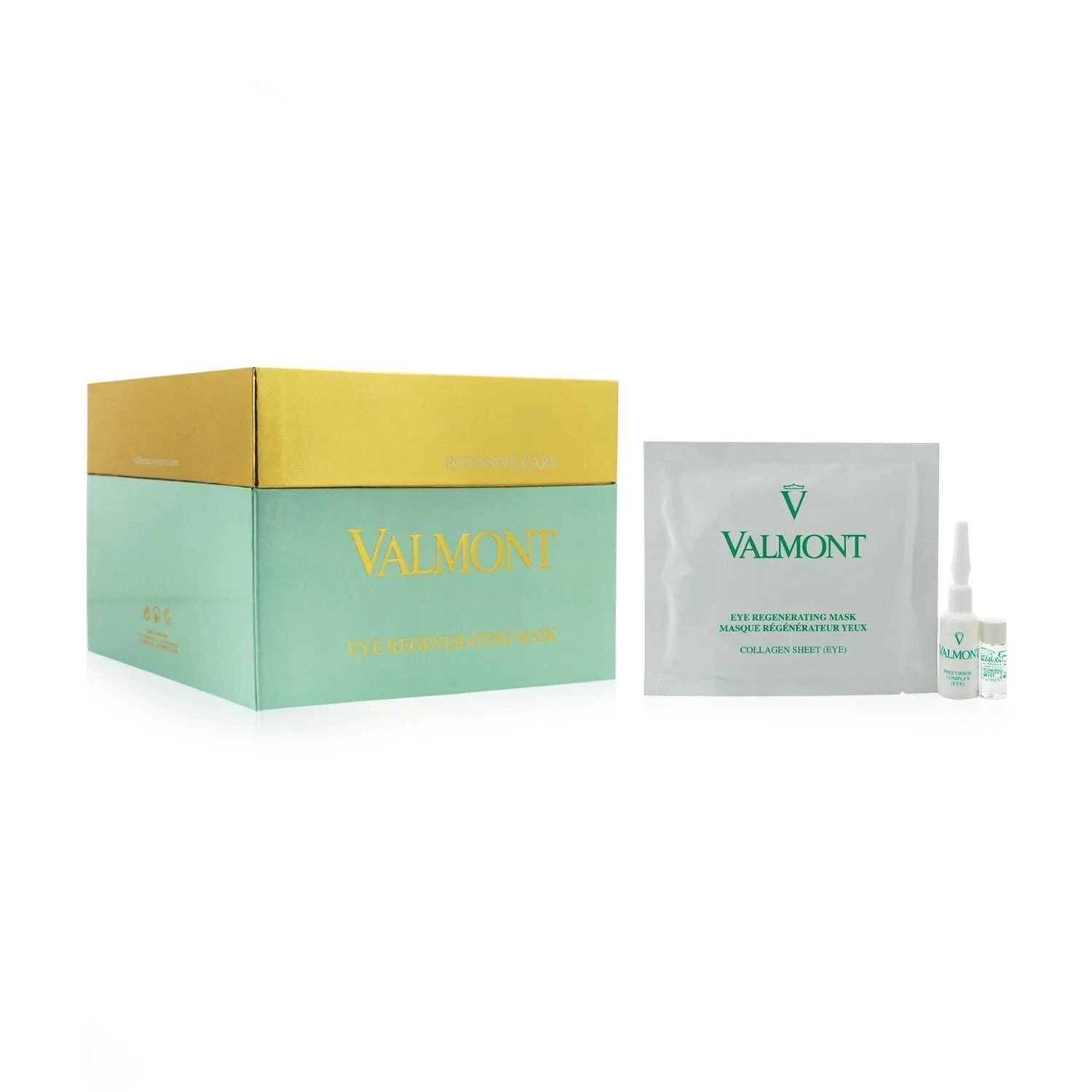 Valmont Eye Regenerating Mask: Collagen Eye Sheet + Precursor Complex + Collagen Post Treatment 5 Applications 2 Valmont Eye Regenerating Mask: Collagen Eye Sheet + Precursor Complex + Collagen Post Treatment 5 Applications - Image 2