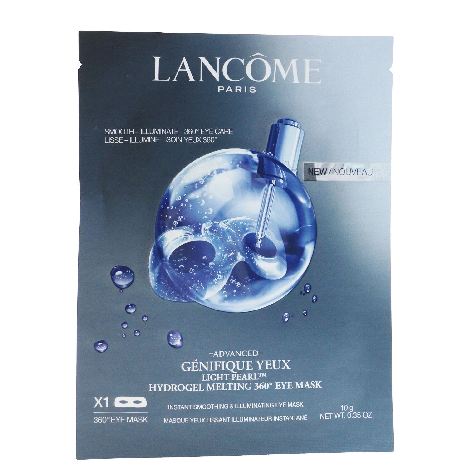 Lancome Genifique Yeux Advanced Light-Pearl Hydrogel Melting 360° Eye Mask 1sheet 1 Lancome Genifique Yeux Advanced Light-Pearl Hydrogel Melting 360° Eye Mask 1sheet