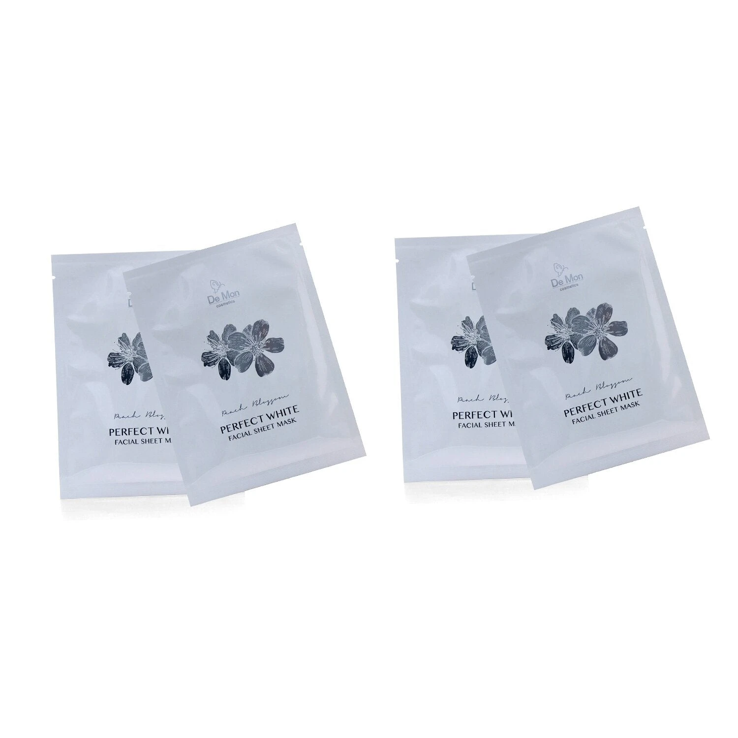 DeMon Perfect White Facial Sheet Mask Duo Pack 2x3x25ml/0.8oz 1 DeMon Perfect White Facial Sheet Mask Duo Pack 2x3x25ml/0.8oz