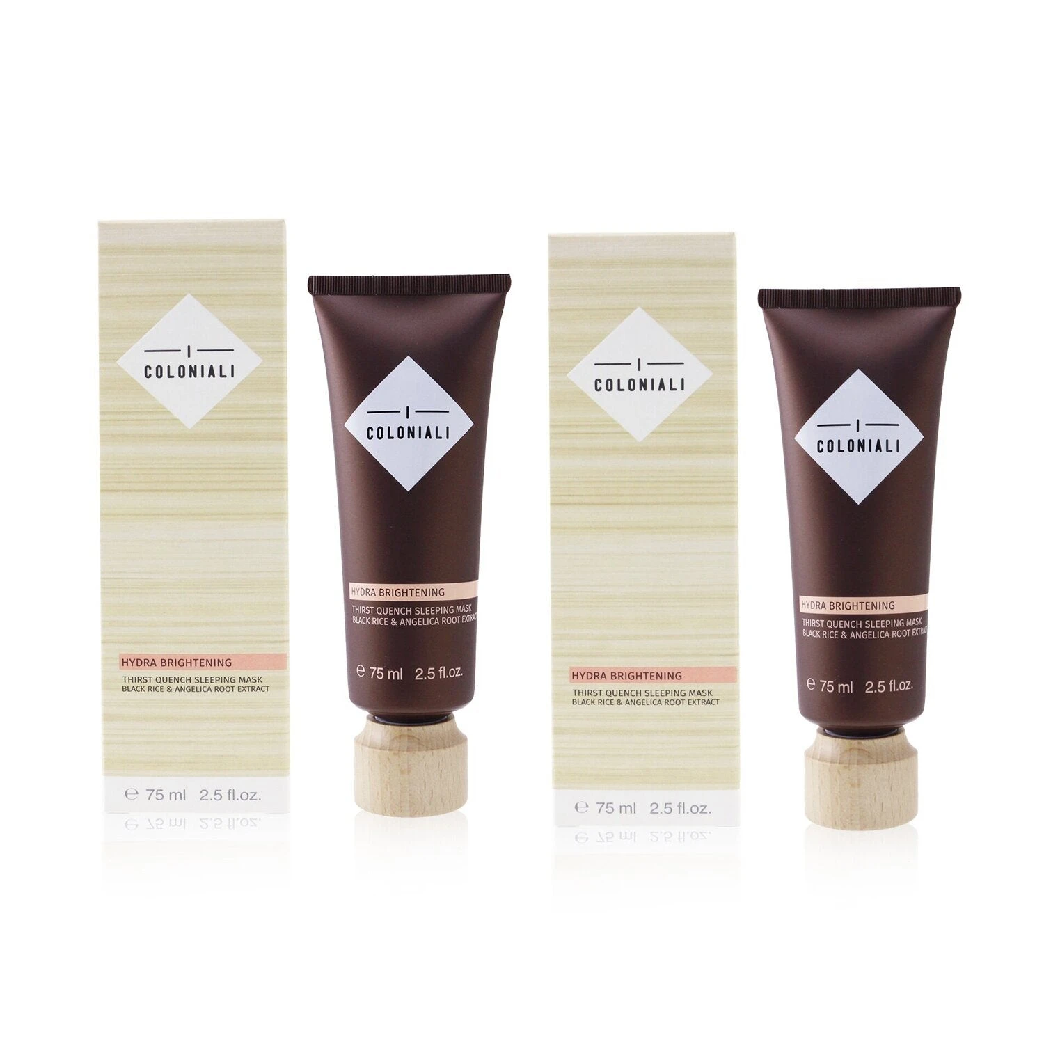 I Coloniali Hydra Brightening Duo Pack - Thirst Quench Sleeping Mask 2x75ml/2.5oz 2 I Coloniali Hydra Brightening Duo Pack - Thirst Quench Sleeping Mask 2x75ml/2.5oz - Image 2