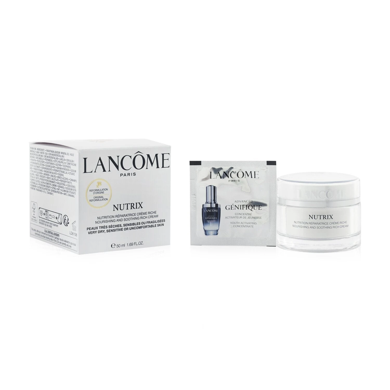 Lancome Nutrix Nourishing And Soothing Rich Cream 50ml/1.69oz 2 Lancome Nutrix Nourishing And Soothing Rich Cream 50ml/1.69oz - Image 2