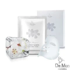 DeMon Perfect White Facial Sheet Mask (Exp. Date: 04/2023) 3x25ml/0.8oz -Shisei Treatment Shop 28246378001 2