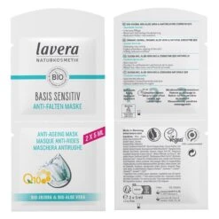 Lavera Basis Sensitiv Q10 Anti-Ageing Mask 2 X5ml