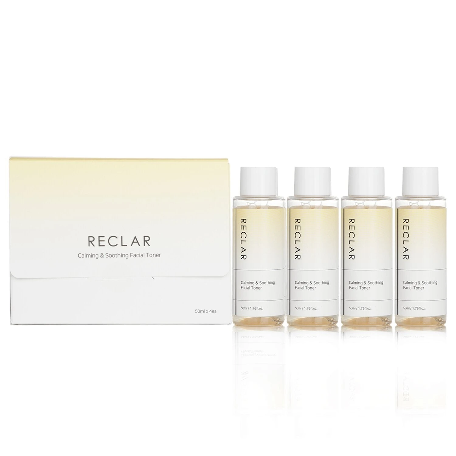 Reclar Calming & Soothing Facial Toner 4x50ml 1 Reclar Calming & Soothing Facial Toner 4x50ml