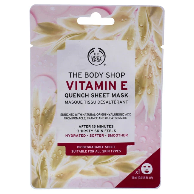 The Body Shop Vitamin E Quench Sheet Mask By The Body Shop For Unisex - 0.6 Oz Mask 1 The Body Shop Vitamin E Quench Sheet Mask By The Body Shop For Unisex - 0.6 Oz Mask