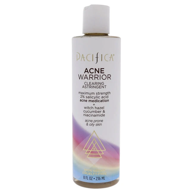 Pacifica Acne Warrior Clearing Astringent By Pacifica For Unisex - 8 Oz Cleanser 1 Pacifica Acne Warrior Clearing Astringent By Pacifica For Unisex - 8 Oz Cleanser