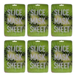 Kocostar Slice Sheet Mask - Kiwi By Kocostar For Unisex - 1 Pc Mask - Pack Of 6