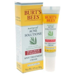 Burt's Bees Natural Acne Solutions Spot Treatment Cream By Burts Bees For Unisex - 0.5 Oz Cream