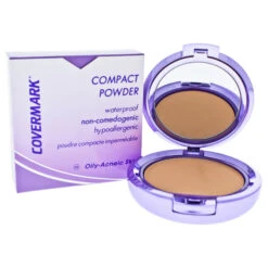 Covermark Compact Powder Waterproof - 1A - Oily-Acneic Skin By Covermark For Women - 0.35 Oz Powder